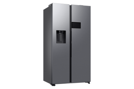 Samsung RS90F64EDTEF Side-by-Side  Edelstahl Look mit AI Home und Festwasseranschluss
