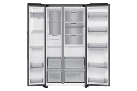 Samsung RS90F64EDTEF Side-by-Side  Edelstahl Look mit AI Home und Festwasseranschluss