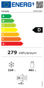 Samsung RS90F64EDTEF Side-by-Side  Edelstahl Look mit AI Home und Festwasseranschluss