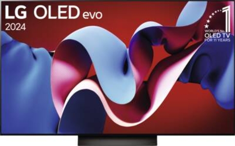 LG OLED55C48LA 55 Zoll LG OLED evo C4 4K Smart TV Fernseher