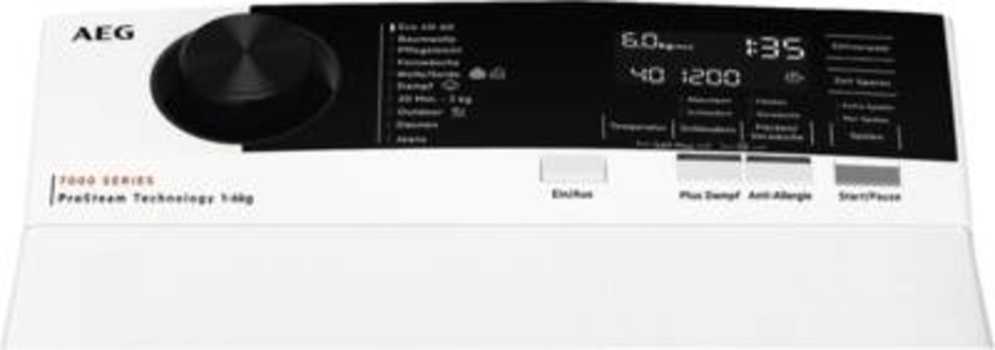 AEG LTR7A70260 Waschmaschine Toplader 6kg 1200 U/min Serie 7000 mit ProSteam®-Technologie