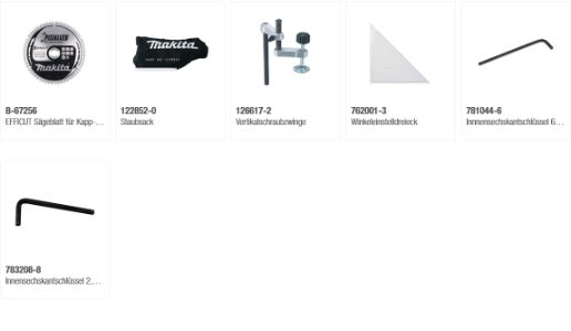 Makita LS1219L Kapp- und Gehrungssäge 1.800 W • 3.200 U/min • 305 mm 