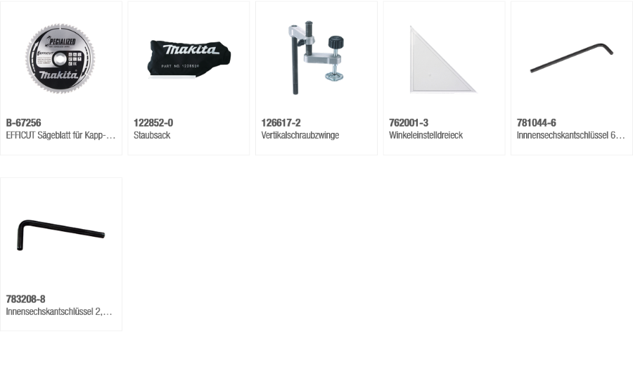 Makita LS1219L Kapp- und Gehrungssäge 1.800 W • 3.200 U/min • 305 mm 