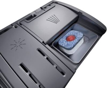 Bosch SPV6EMX05E Serie 6 Geschirrspüler Einbau 45cm, Time Light mit Besteckschublade