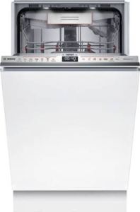 Bosch SPV6EMX05E Serie 6 Geschirrspüler Einbau 45cm, Time Light mit Besteckschublade