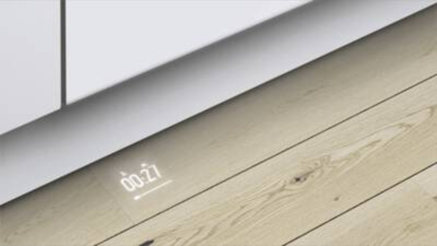 Bosch SPV6EMX05E Serie 6 Geschirrspüler Einbau 45cm, Time Light mit Besteckschublade