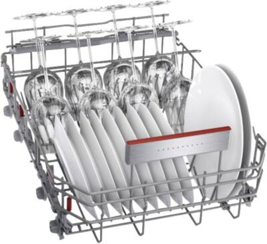 Bosch SPV6EMX05E Serie 6 Geschirrspüler Einbau 45cm, Time Light mit Besteckschublade