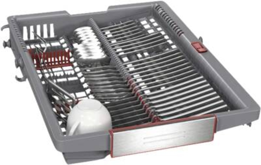 Bosch SPV6EMX05E Serie 6 Geschirrspüler Einbau 45cm, Time Light mit Besteckschublade