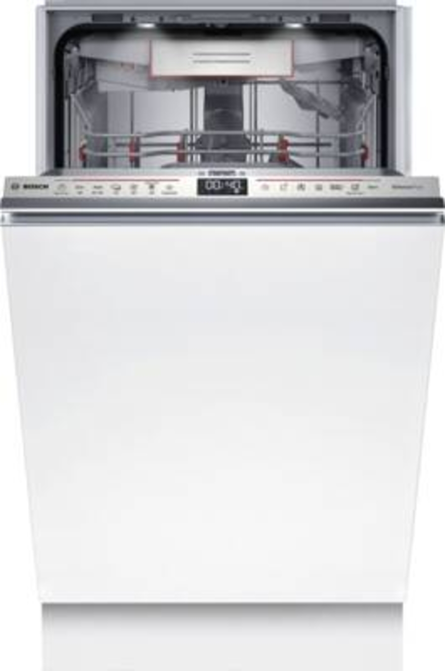 Bosch SPV6EMX05E Serie 6 Geschirrspüler Einbau 45cm, Time Light mit Besteckschublade