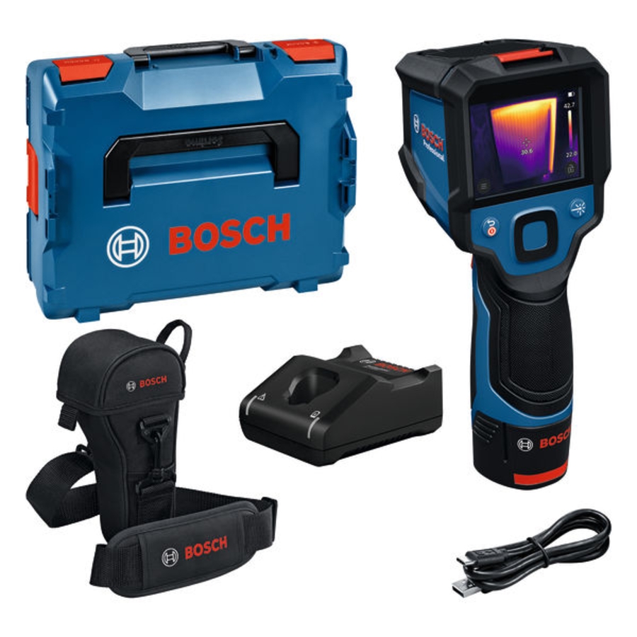 BOSCH Professional GTC 12V-450-13 in L-BOXX 136 mit 1 x Akku GBA 12V  2.0Ah, Schnellladegerät 0601083900