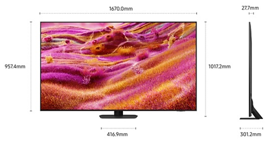 Samsung QE75QN93FATXXN Neo QLED 4K Smart TV (2025) 