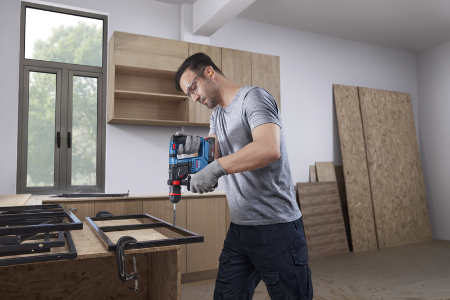 BOSCH Professional GBH 18V-18 X Akku-Bohrhammer mit ONECHUCK Solo 0611927100