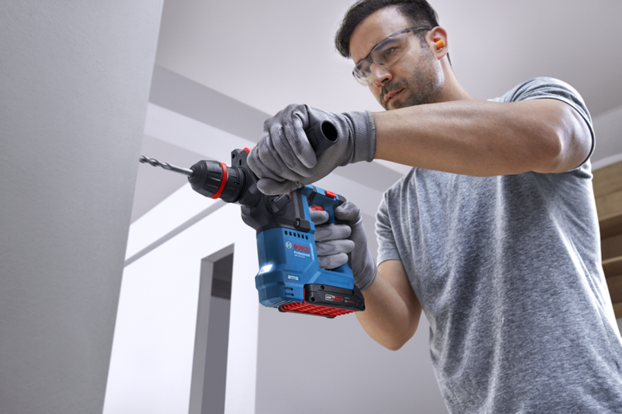 BOSCH Professional GBH 18V-18 X Akku-Bohrhammer mit ONECHUCK Solo 0611927100