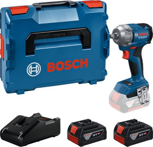 BOSCH Professional GDS 18V-350 Akku-Drehschlagschrauber  mit 2 x Akku GBA 18V 4.0Ah   06019M5022