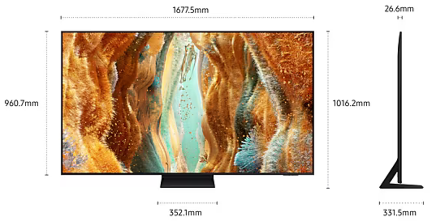 Samsung QE75QN73FATXXN Neo QLED 4K Smart TV (2025) 