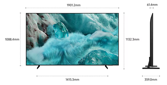 Samsung QE85Q7F3AUXXN QLED 4K Smart TV (2025) 