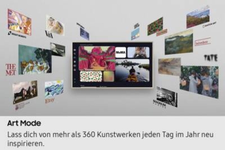 Samsung QE75LS03FWUXXN The Frame Pro 4K Neo QLED Smart TV 144Hz 2025 