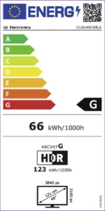 LG OLED48C48LA  48" OLED Evo C4 4K Smart TV 
