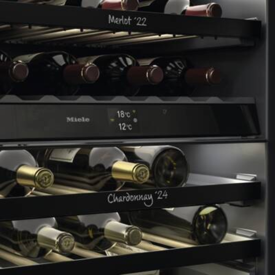 Miele KWTUS 7074 F obsw Weinkühllschrank Einbau Obsidianschwarz