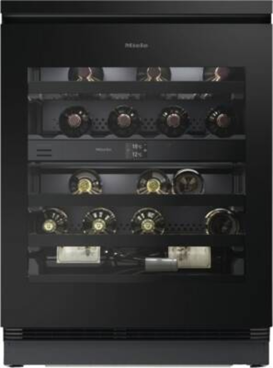 Miele KWTUS 7074 F obsw Weinkühllschrank Einbau Obsidianschwarz