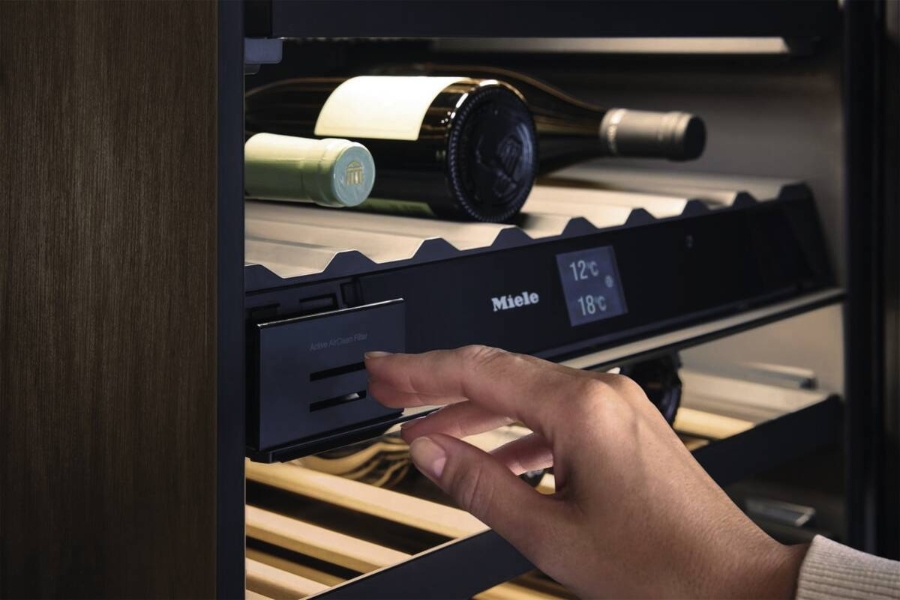 Miele KWTUS 7054 F obsw Weinkühlschrank Einbau Obsidianschwarz
