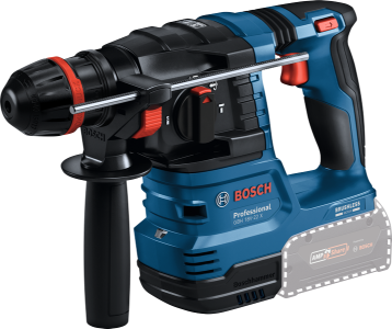 BOSCH Professional GBH 18V-22 X Akku-Bohrhammer mit ONECHUCK  mit 2 x Akku GBA 18V 4.0Ah  0611924001