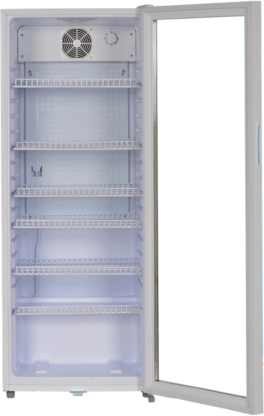 Silva Homeline G-KS 2435 Getränkekühlschrank, 237 L, Glastür, Airflow Weiß  