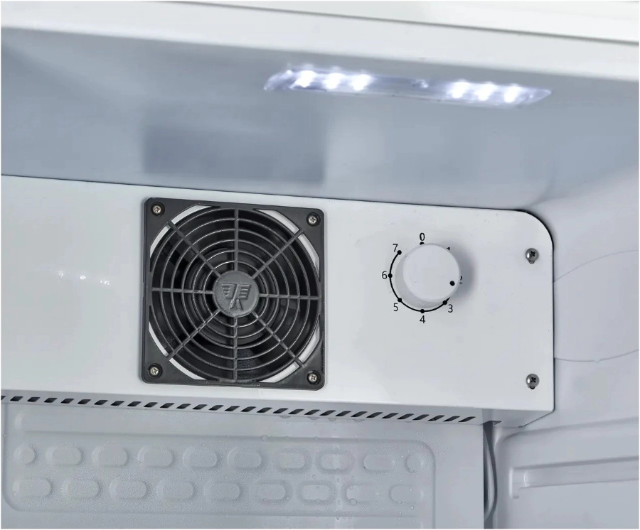 Silva Homeline G-KS 2435 Getränkekühlschrank, 237 L, Glastür, Airflow Weiß  