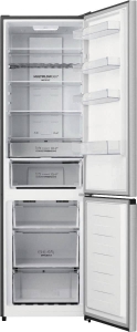 Gorenje NRK620AAXL4 Kühl-Gefrierkombination Edelstahl Nofrost 201.7 x 59.5 x 57.9 cm