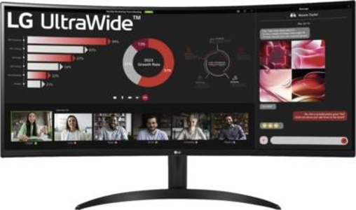 LG 34WR50QK-B.AEU Curved UltraWide 