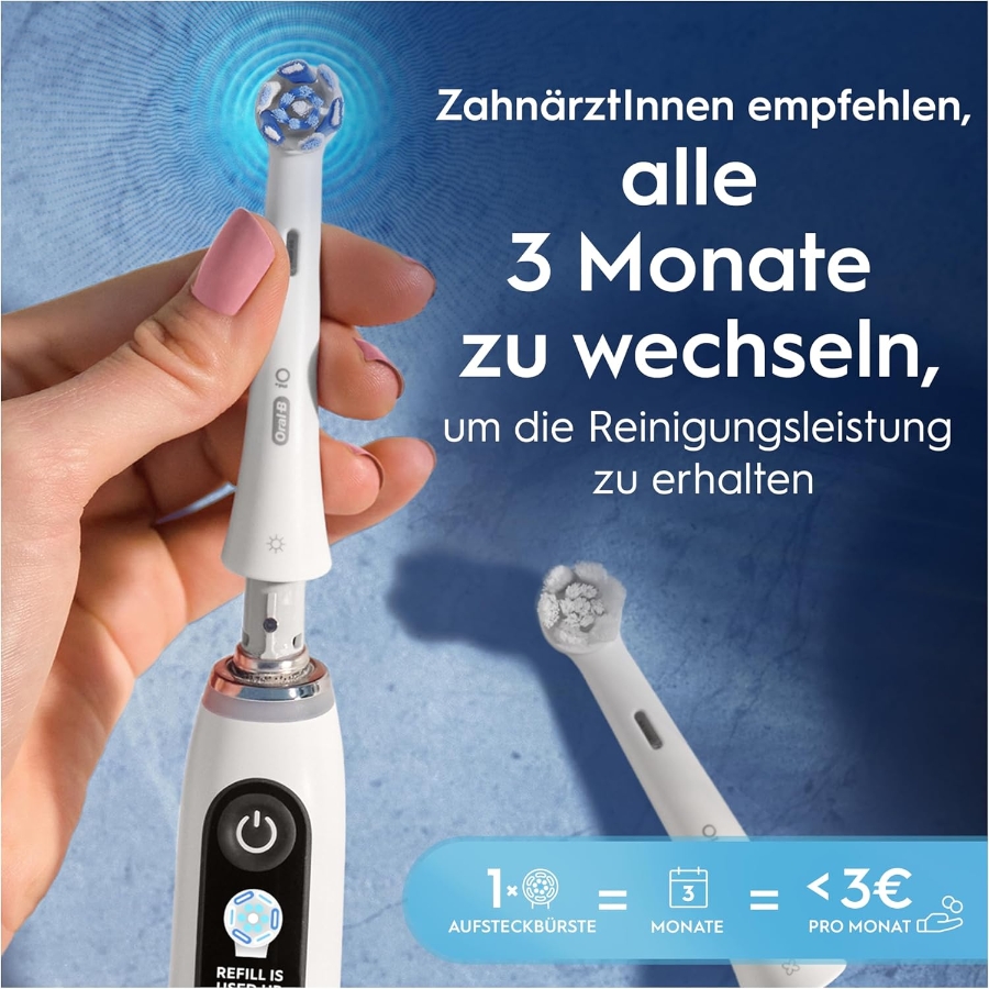 Oral-B Aufsteckbürsten iO Ultimative Reinigung 10er FFU weiß 8700216777063