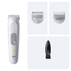 Braun Personal Care BG3530 Bodygroomer Series 3, +3 Zubehörteile,  Rasieren & Trimmen, Wasserdicht, Grau