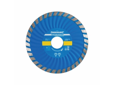 Silverline Diamanttrennscheibe   Turbo Wave - 115 × 22,23 mm 868588