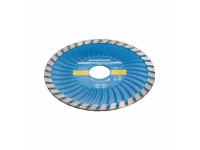 Silverline Diamanttrennscheibe   Turbo Wave - 115 × 22,23 mm 868588