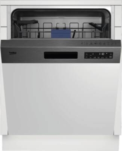 Beko BDSN28460X Geschirrspüler Einbau teilintegriert 