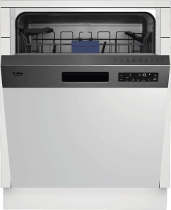 Beko BDSN28460X Geschirrspüler Einbau teilintegriert 
