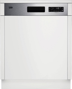 Beko BDSN28460X Geschirrspüler Einbau teilintegriert 