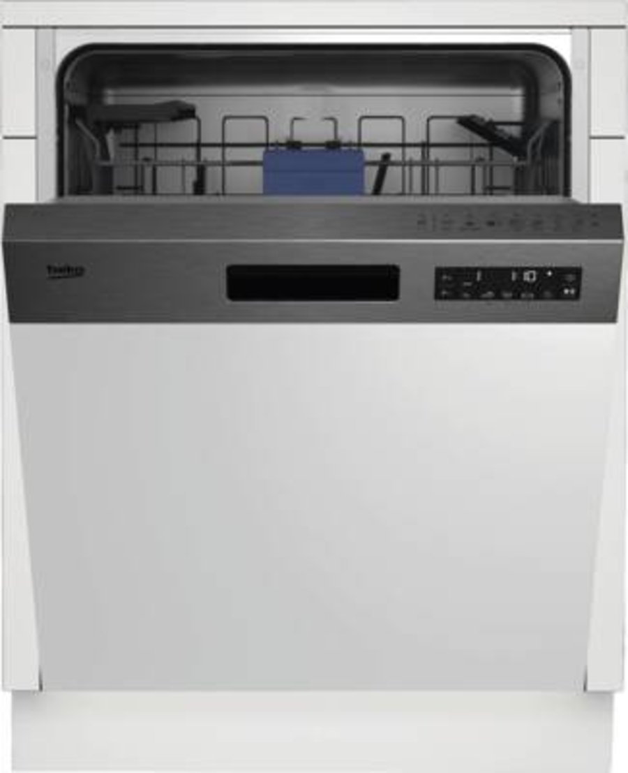 Beko BDSN28460X Geschirrspüler Einbau teilintegriert 