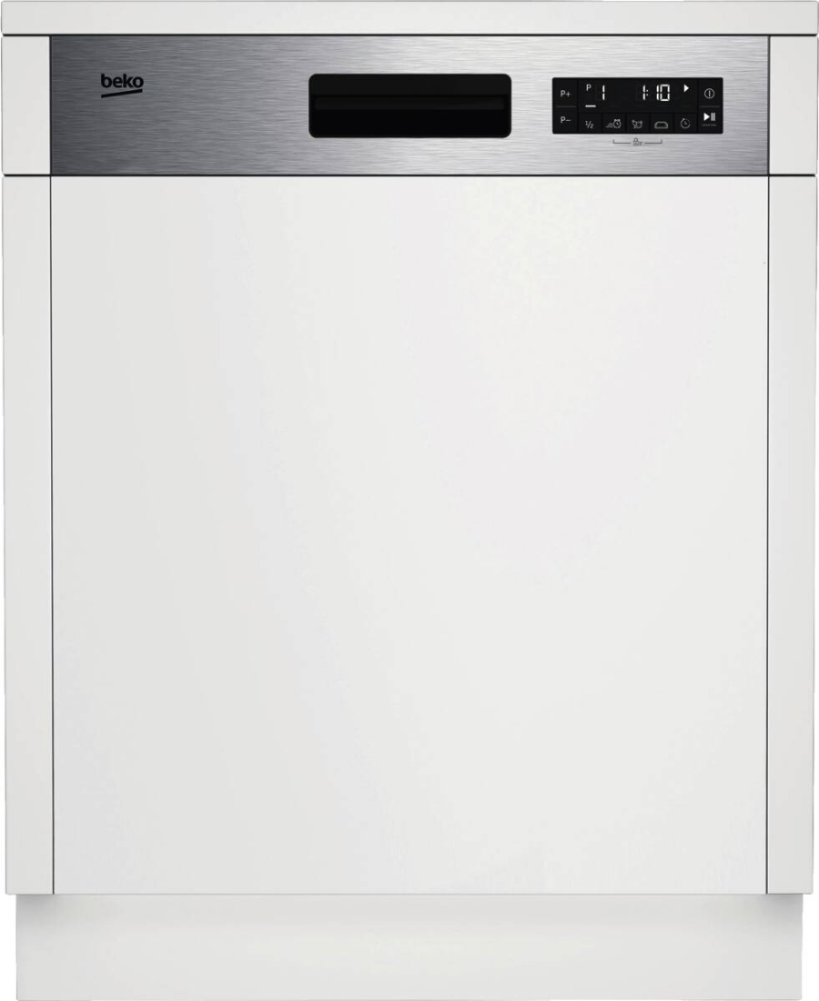 Beko BDSN28460X Geschirrspüler Einbau teilintegriert 
