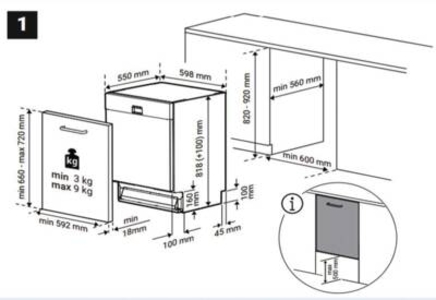 Beko BDIN38451 Geschirrspüler Einbau vollintegriert 60 cm 