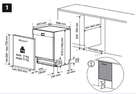 Beko BDIN38451 Geschirrspüler Einbau vollintegriert 60 cm 
