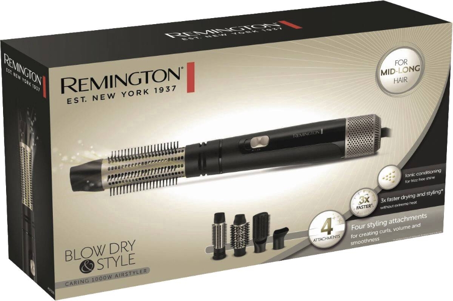 Remington AS7500 Schwarz-Gold Haarstyling 