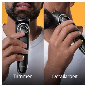 Braun Personal Care BT3440 Barttrimmer, Trimmer für Herren mit 80 Min. Akkulaufzeit