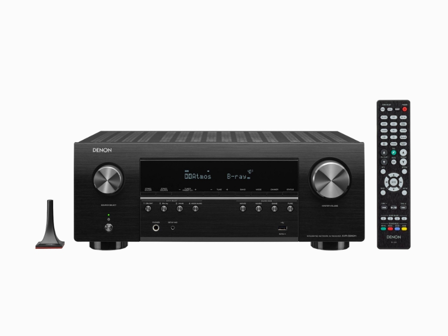 Denon AVRS960HBKE2 7.2-Kanal 145W 8K AV-Receiver  HEOS® Built-in