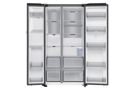 Samsung RS90F67BEFEF Family Hub™   Side-by-Side mit mit View Inside und Wassertank