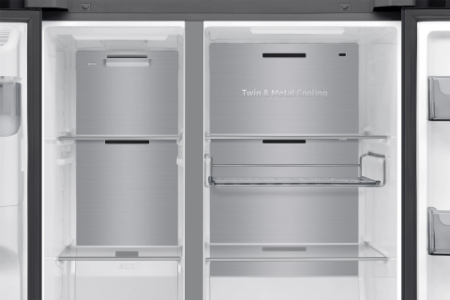 Samsung RS90F67BEFEF Family Hub™   Side-by-Side mit mit View Inside und Wassertank