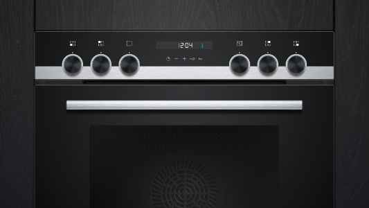 Siemens EQ522IB01 Einbau-Herd-Set, Bestehend aus HE517BBS4 Herd  EI645CFB6E Induktionskochfeld Backwagen