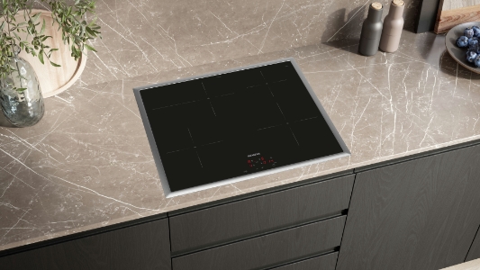 Siemens EQ522IB01 Einbau-Herd-Set, Bestehend aus HE517BBS4 Herd  EI645CFB6E Induktionskochfeld Backwagen