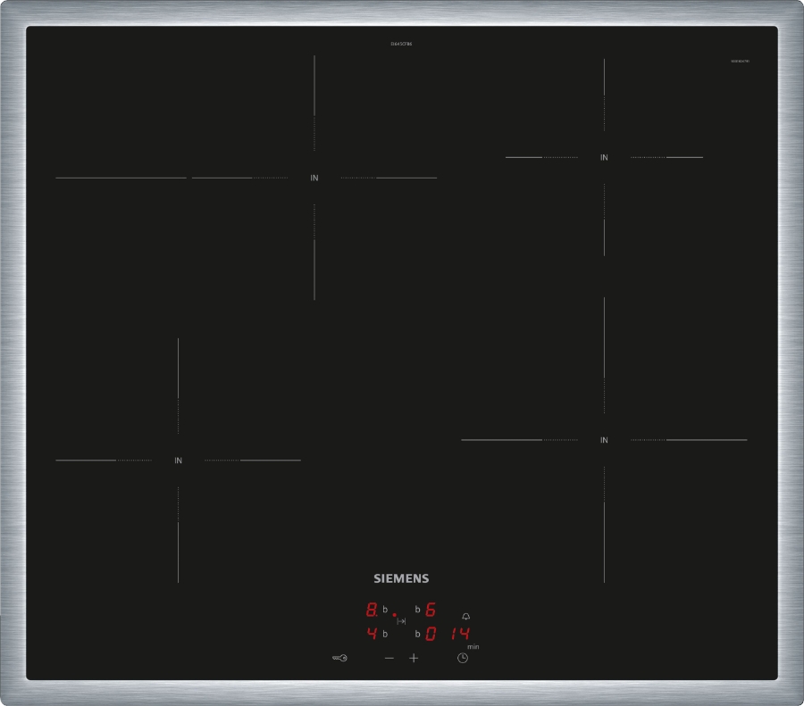 Siemens EQ522IB01 Einbau-Herd-Set, Bestehend aus HE517BBS4 Herd  EI645CFB6E Induktionskochfeld Backwagen