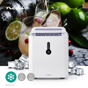 Nedis KAIC100FWT Eiswürfelbereiter  1.5 l | 12 kg | Kunststoff